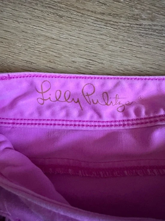 Lilly Pulitzer Bright Pink Skinny Jeans - Picture 4 of 4